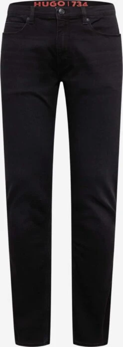 Slim Fit Slimfit Jeans HUGO 734 Mænd Sort