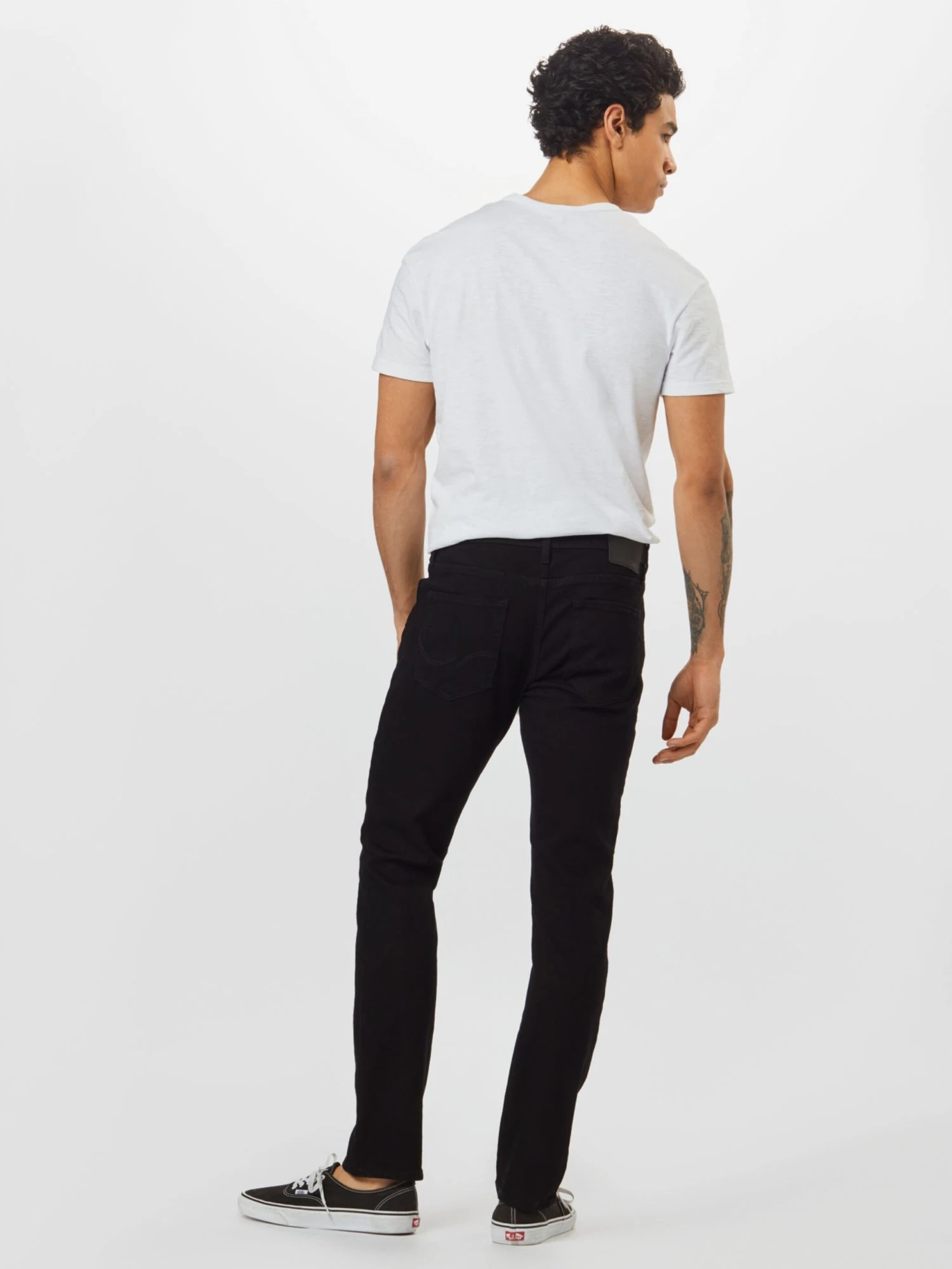 Jack & Jones Skinny Fit Skinny Jeans Glenn Mænd Sort - Billede 3
