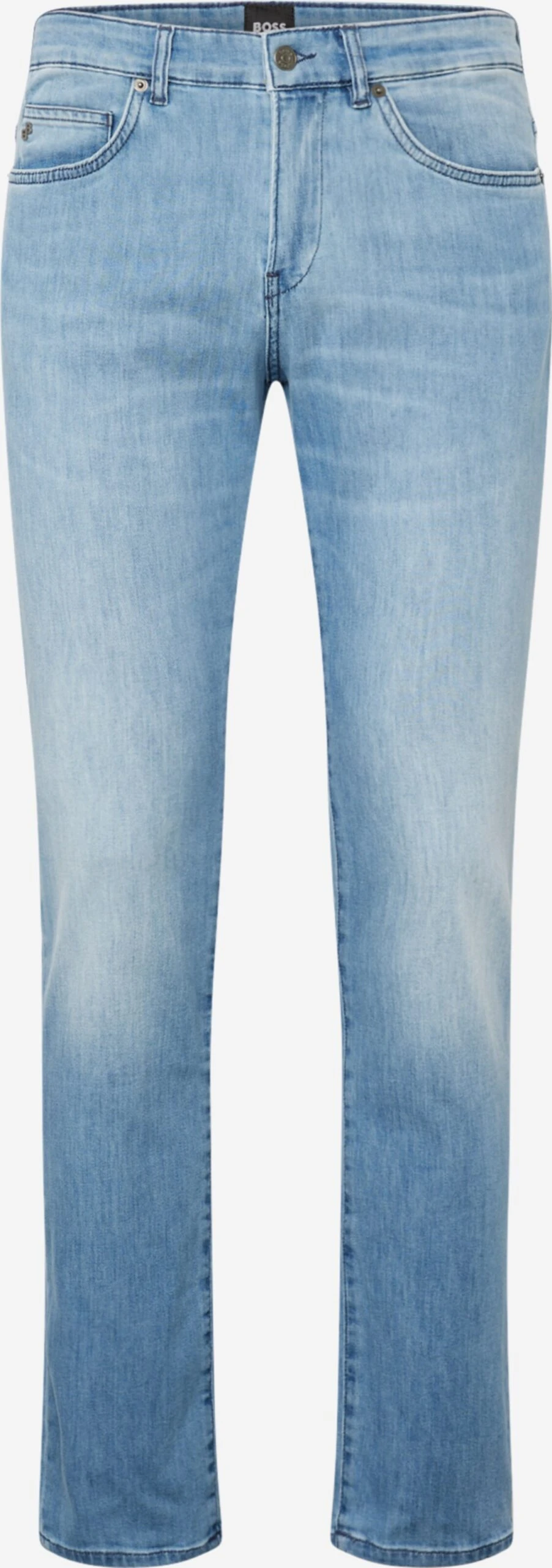 Straight Leg Regular Jeans Delaware Mænd Blå
