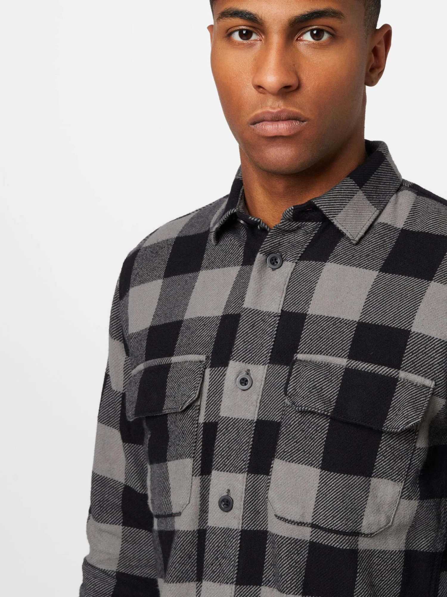 TOM TAILOR Denim Ternede Skjorter Regular Fit Skjorte Mænd Grå - Billede 2