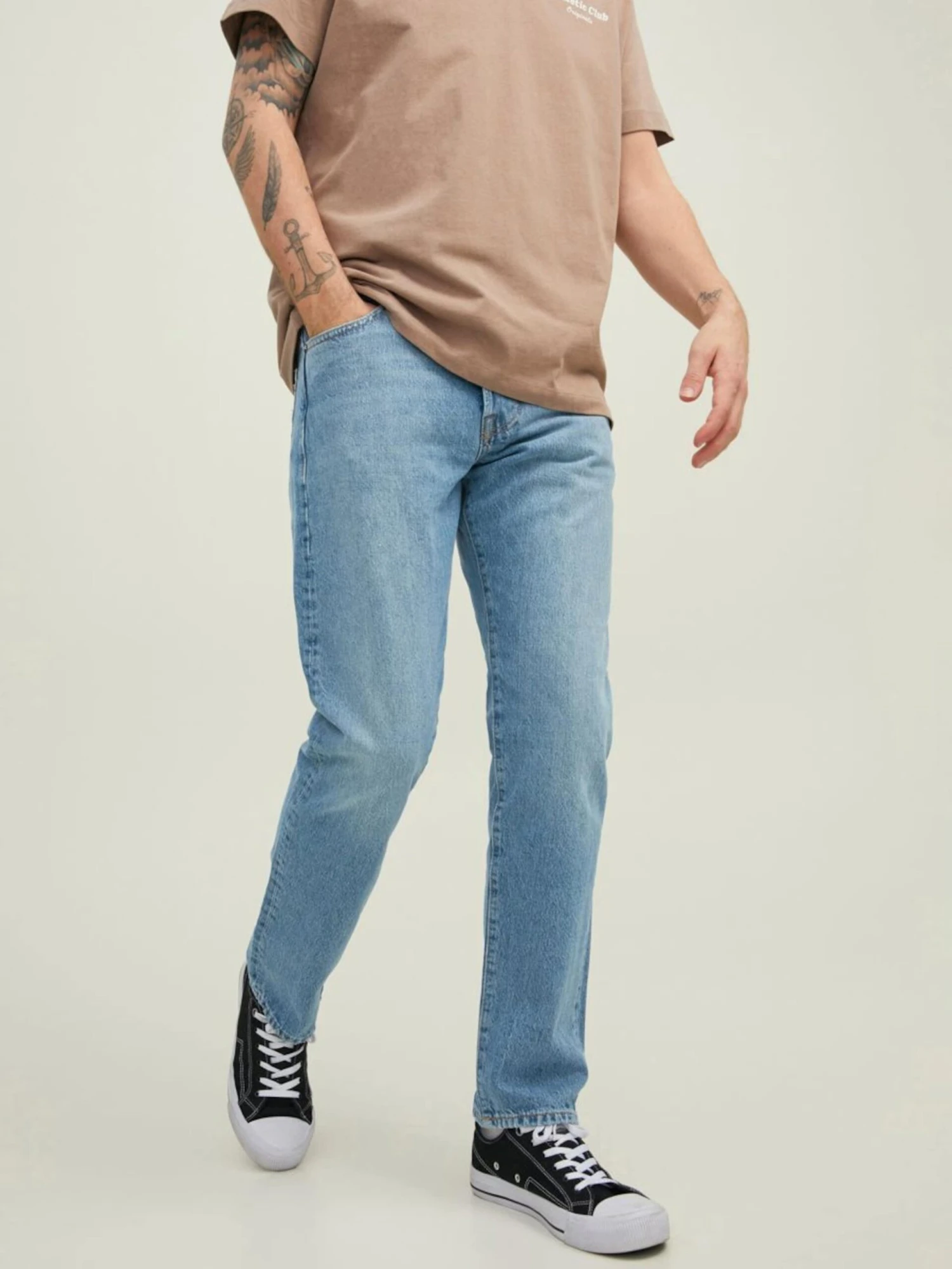 Jack & Jones Loose Fit Loosefit Jeans Chris Cooper Mænd Blå - Billede 3