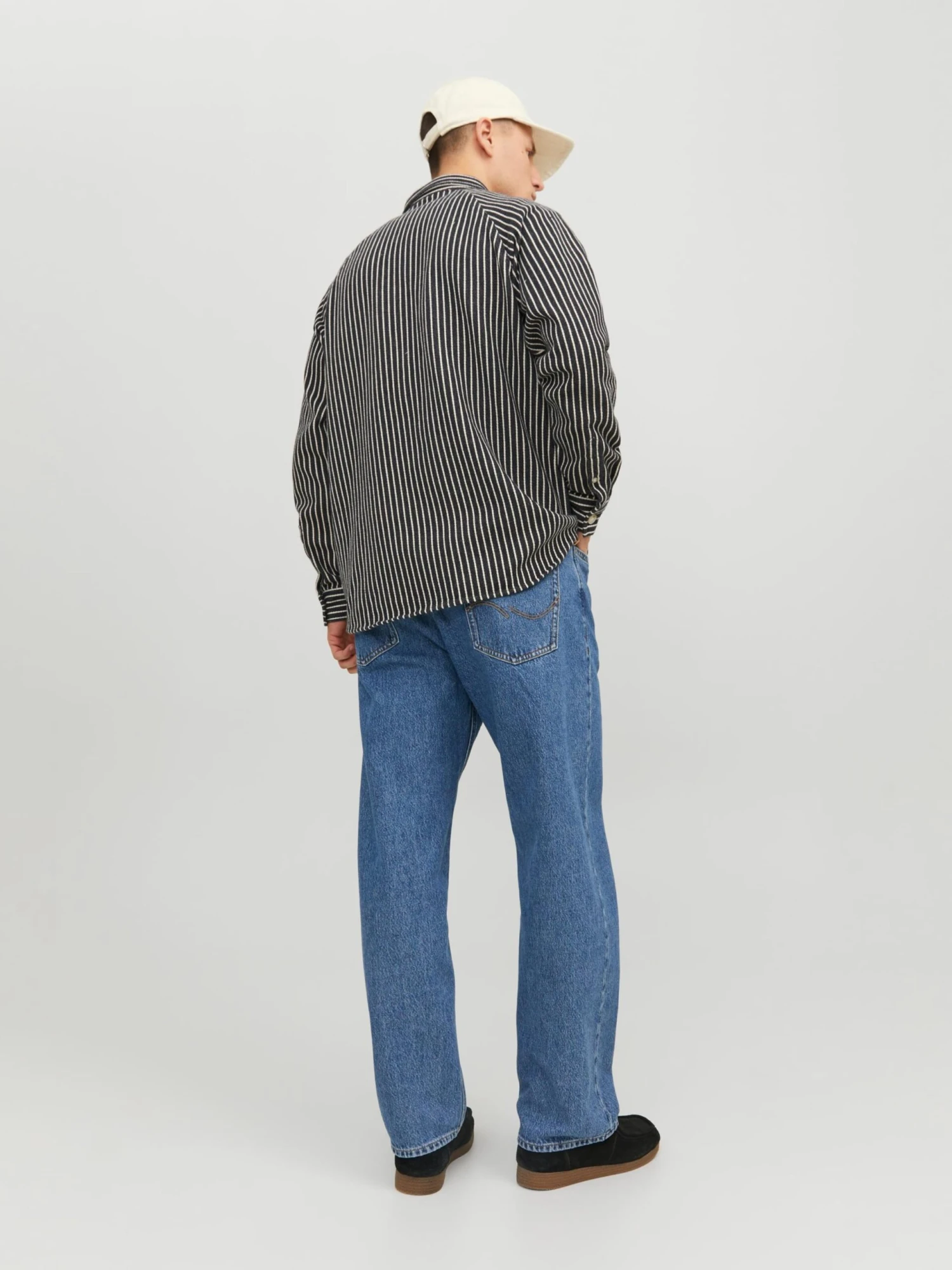 Jack & Jones Loose Fit Loosefit Jeans Alex Mænd Blå - Billede 5
