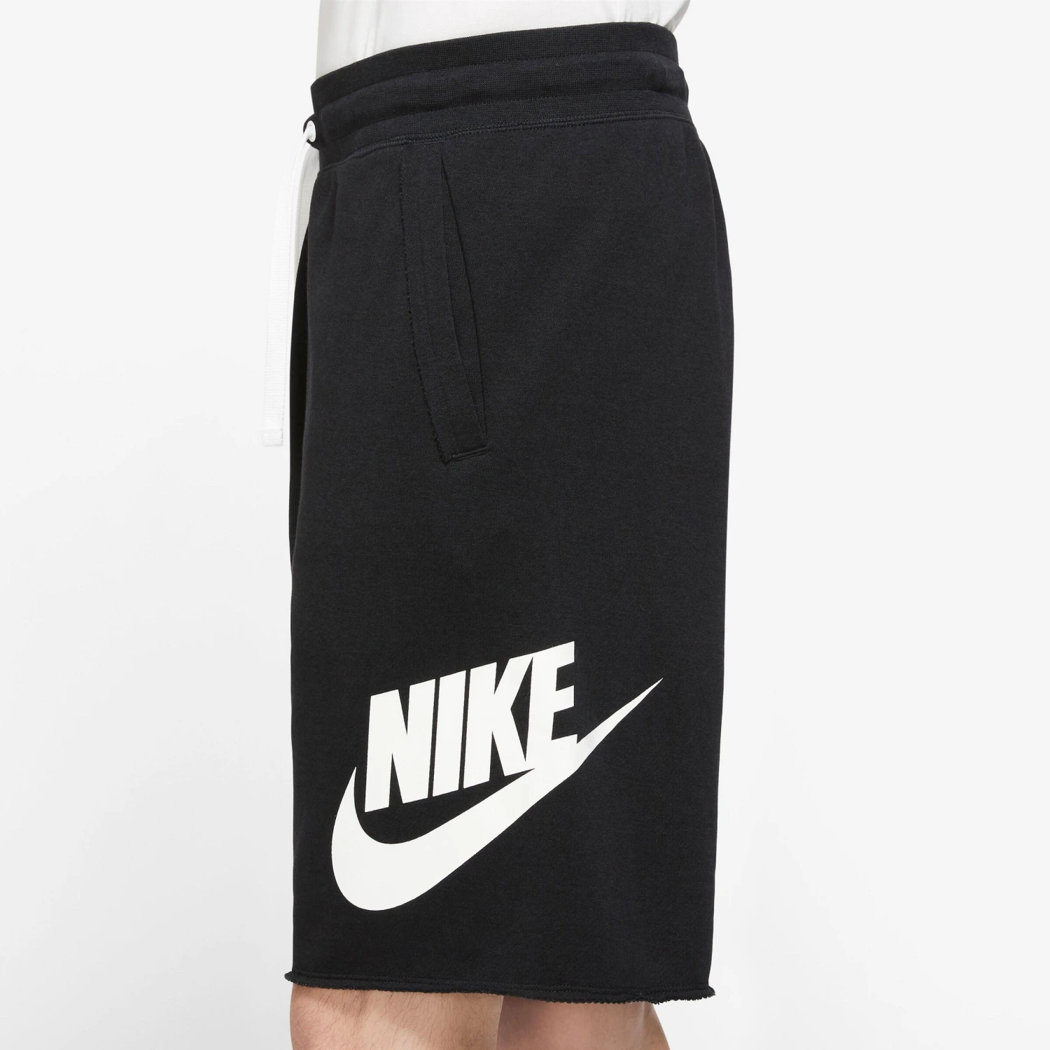 Nike Sportswear Træningsshorts Regular Bukser Club Alumini Mænd Sort - Billede 7