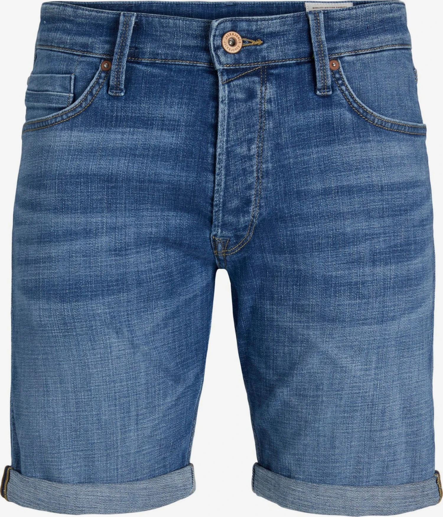 Jack & Jones Denimshorts Slimfit Jeans CHRIS WOOD Mænd Blå