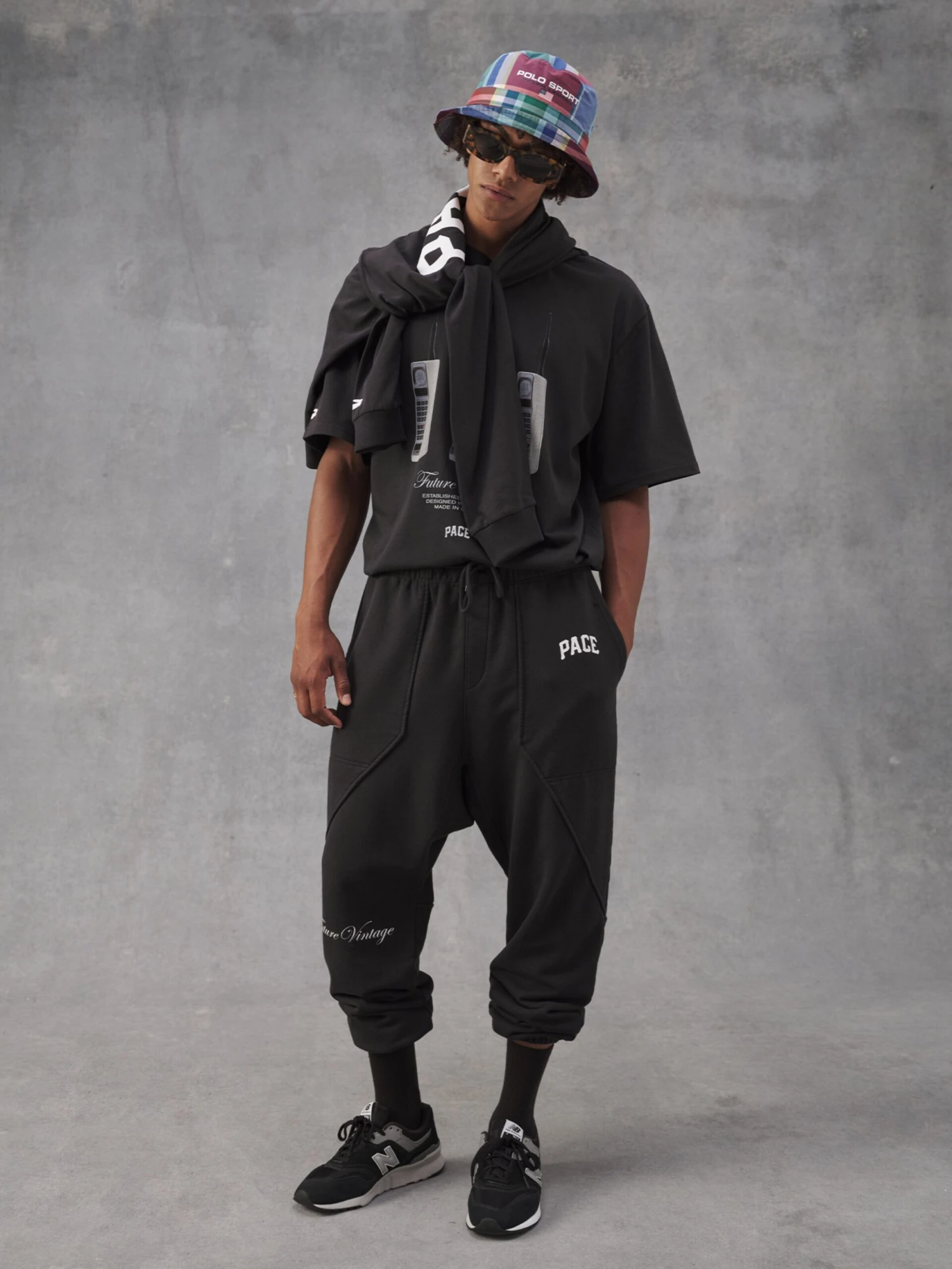 Joggingbukser Tapered Bukser Jonas Mænd Sort - Billede 4