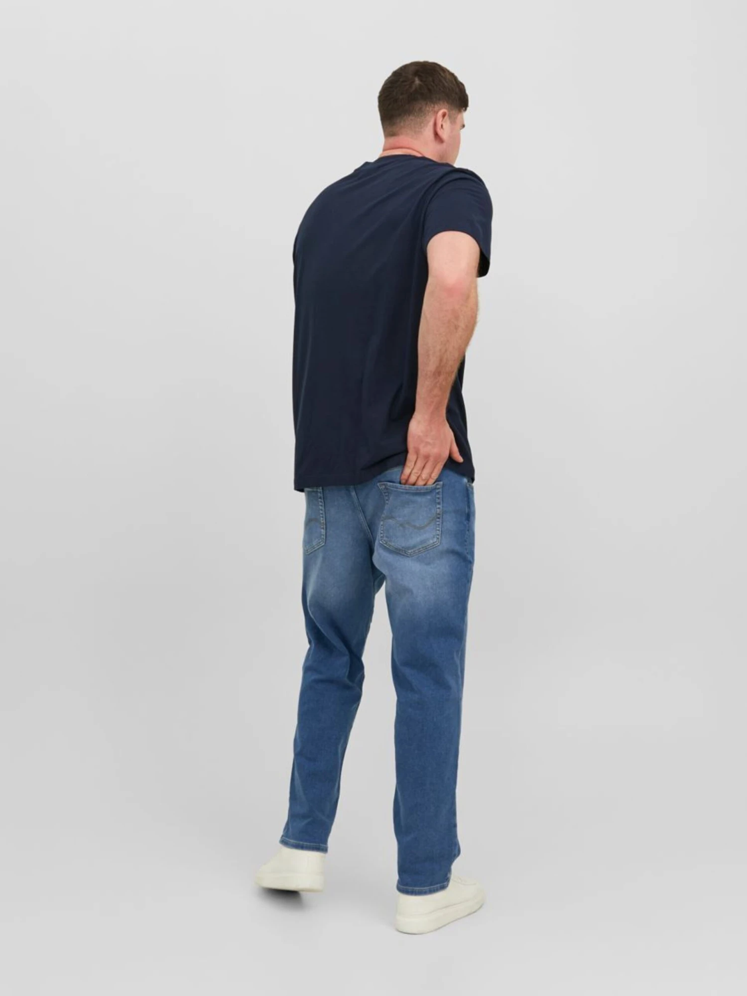 Jack & Jones Loose Fit Loosefit Jeans Mike Mænd Blå - Billede 4