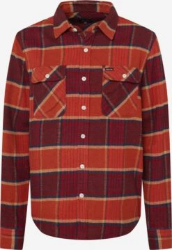 Brixton Ternede Skjorter Regular Fit Skjorte BOWERY Mænd Burgunder / Brandrød
