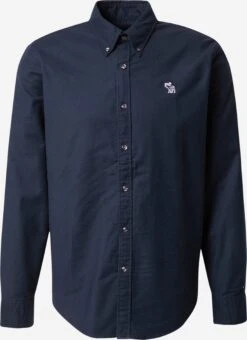 Abercrombie & Fitch Business Skjorter Regular Fit Forretningsskjorte Mænd Navy