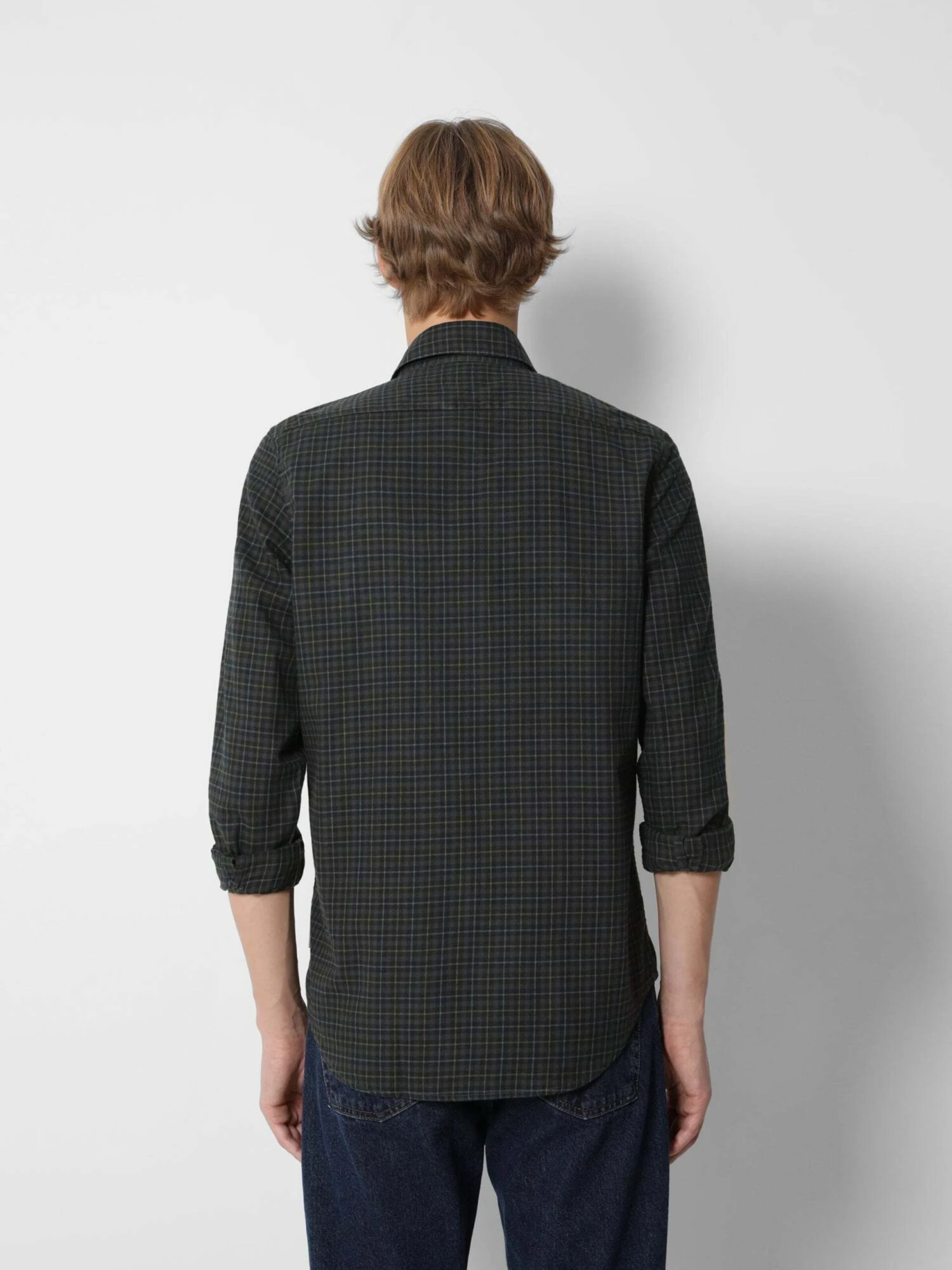 Scalpers Casual Skjorter Regular Fit Skjorte Mænd Grøn - Billede 3