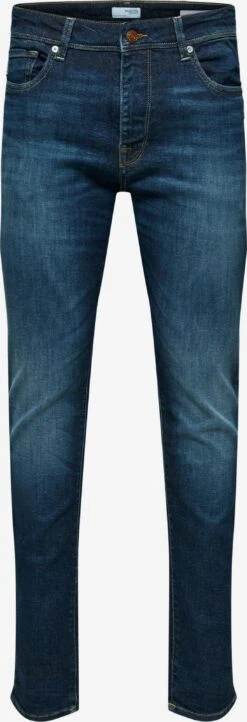 Selected Homme Slim Fit Slimfit Jeans Leon Mænd Mørkeblå
