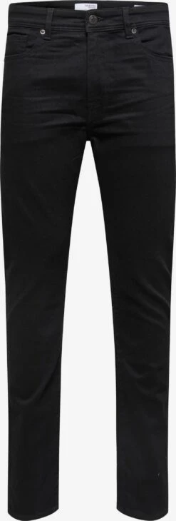 Selected Homme Slim Fit Slimfit Jeans LEON Mænd Sort