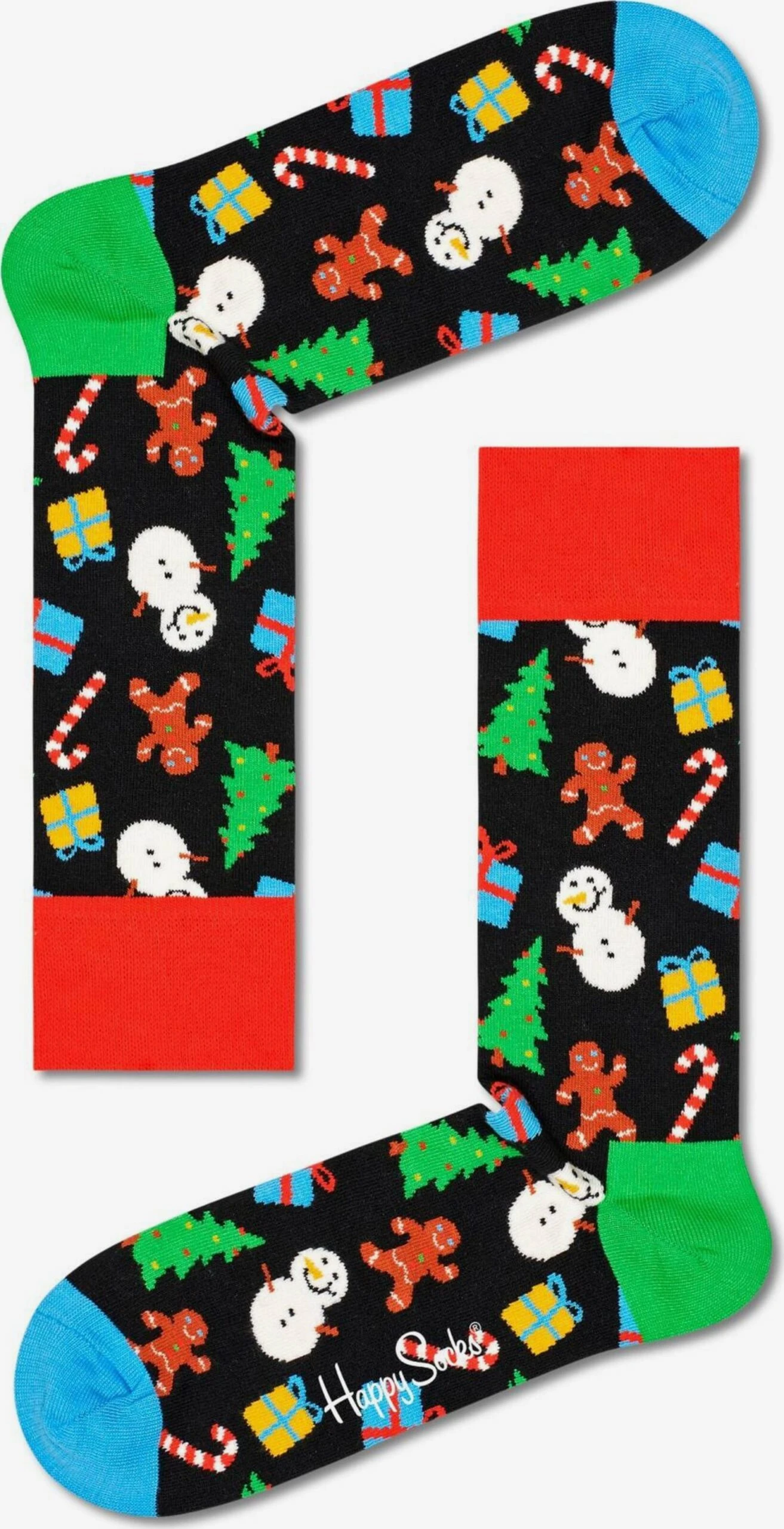 Happy Socks Undertøj Sokker Mænd Navy / Grøn / Rød - Billede 4