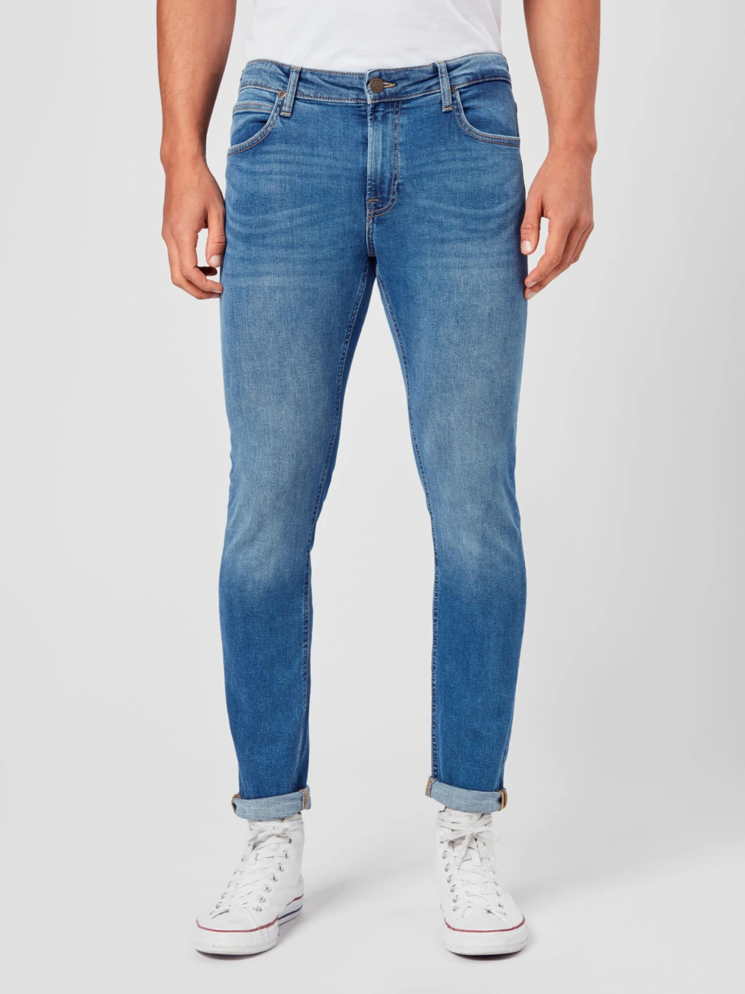Lee Skinny Fit Skinny Jeans Malone Mænd Blå - Billede 3