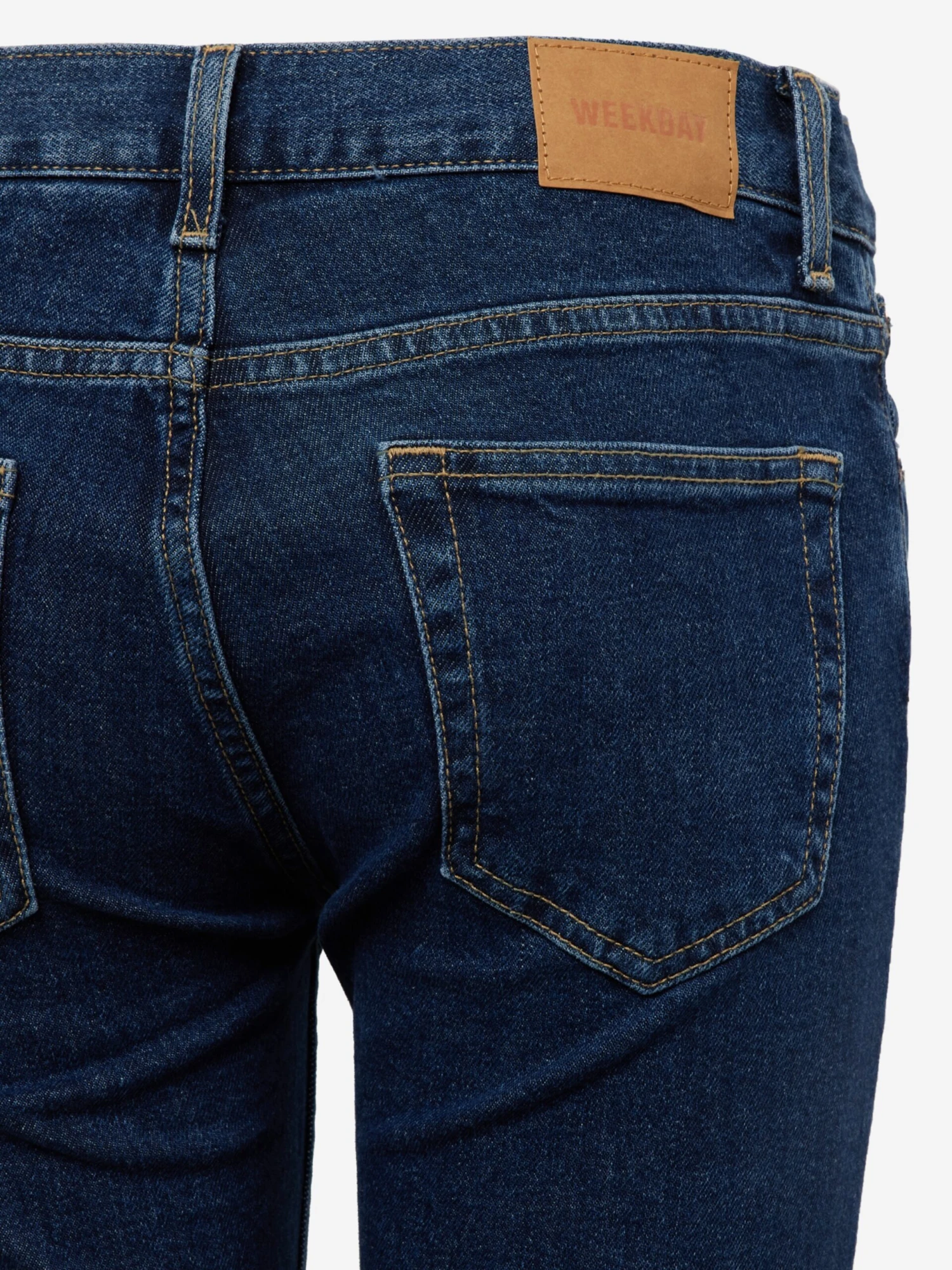 WEEKDAY Skinny Fit Skinny Jeans Friday Mænd Mørkeblå - Billede 3