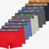 Jack & Jones Underbukser Boksershorts Haadi Mænd Navy / Grå / Rød