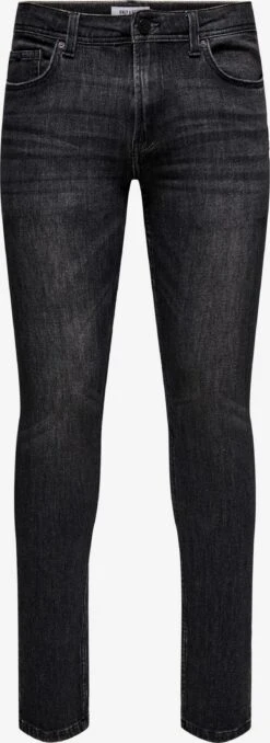 Only & Sons Skinny Fit Skinny Jeans Loom Life Mænd Sort